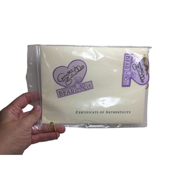 Vintage Bears from Annette Funicello Collectible Bear Co. w/ Certificate - Picture 11 of 16